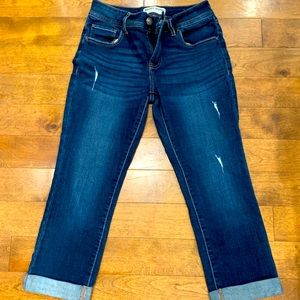 Brody crop jeans size 25w. Like new
